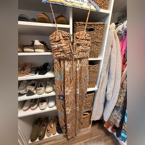 Floral Ulla Johnson Strappy Jumpsuit